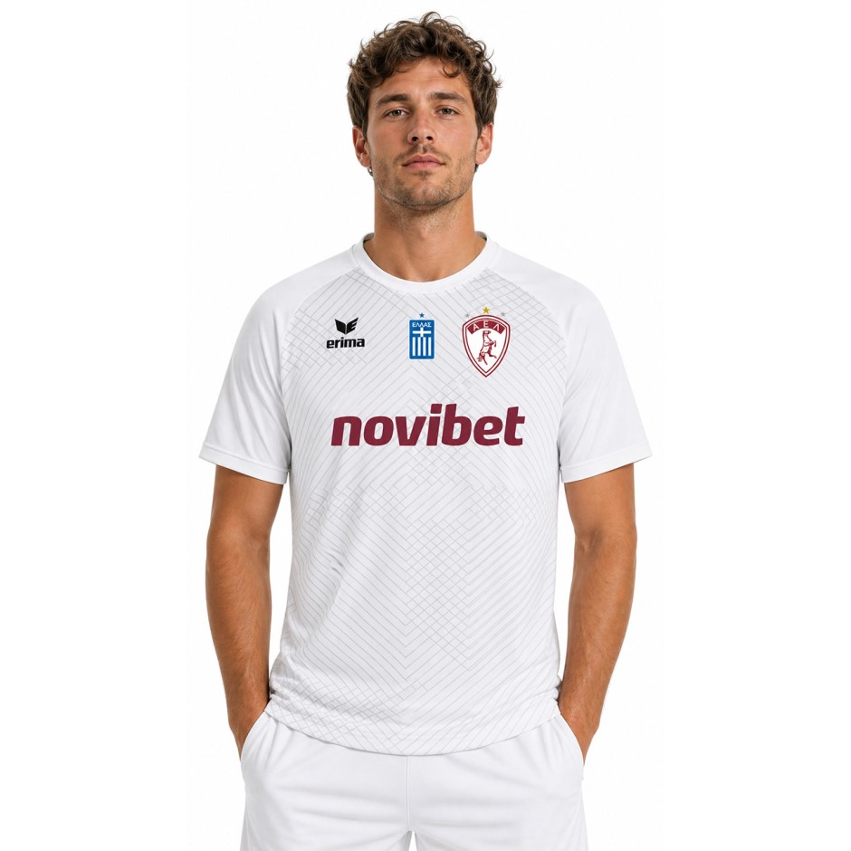 Ανδρική Εμφάνιση Ποδοσφαίρου Λευκή - AEL FC Erima Away Jersey