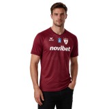 Ανδρική Εμφάνιση Ποδοσφαίρου Βυσσινί - AEL FC Erima Home Jersey Εικόνα 