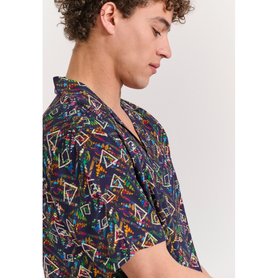 FUNKY BUDDHA FBM011-031-05-NAVY Μπλε