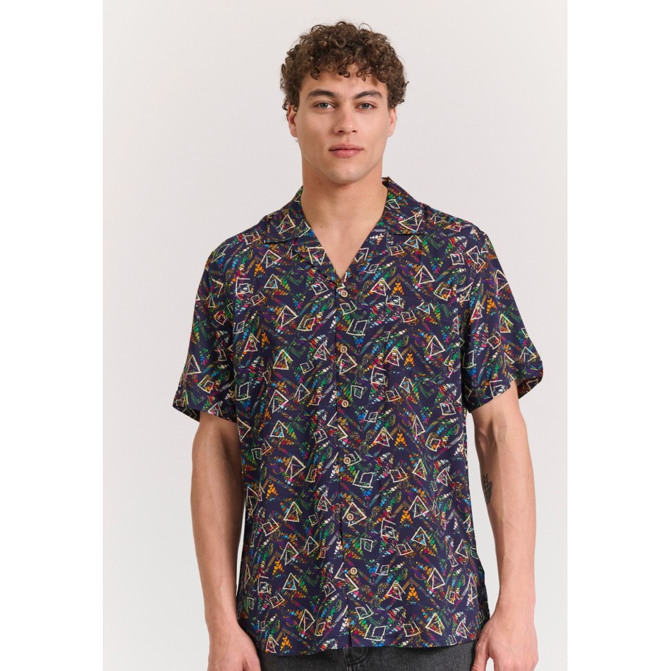 FUNKY BUDDHA FBM011-031-05-NAVY Μπλε