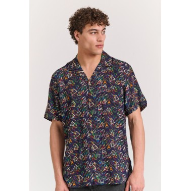 FUNKY BUDDHA FBM011-031-05-NAVY Μπλε