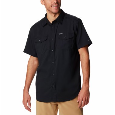 Ανδρικό Πουκάμισο Μαύρο - Columbia Utilizer II Solid