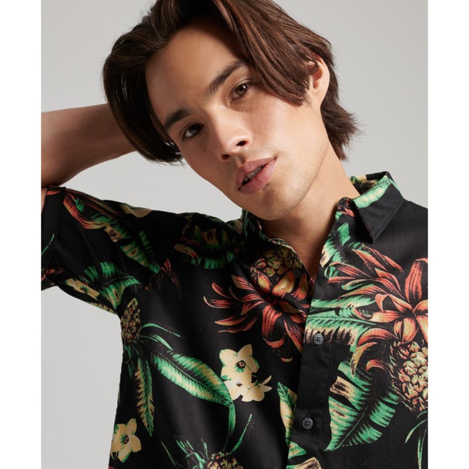 SUPERDRY D2 OVIN VINTAGE HAWAIIAN S/S SHIRT Πολύχρωμο