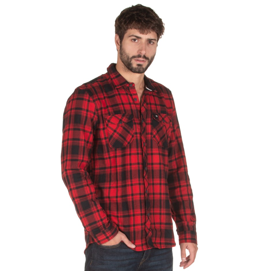 O'NEILL LM VIOLATOR FLANNEL SHIRT 9P1306-3900 Red