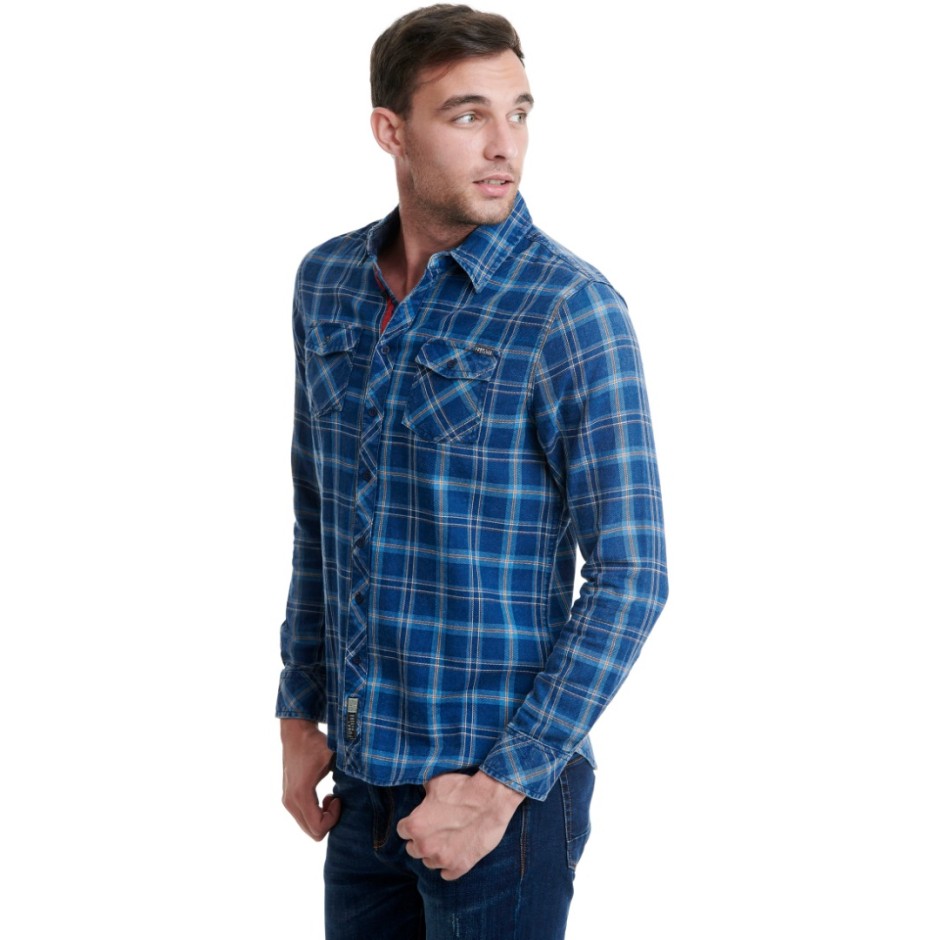 FUNKY BUDDHA FBM002-040-05-NAVY Μπλε