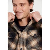 Funky Buddha Flannel Μπλε - Ανδρικό Πουκάμισο Καρό Εικόνα 1