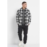 Funky Buddha Flannel Μαύρο - Ανδρικό Πουκάμισο Καρό Εικόνα 2