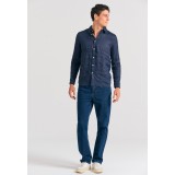 FUNKY BUDDHA FBM011-001-05-NAVY Μπλέ Εικόνα 2