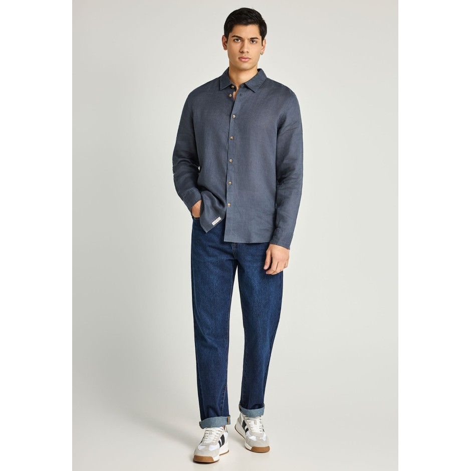 FUNKY BUDDHA  FBM013-001-05-DK GREY Ανθρακί