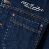Ανδρικό Τζιν Overshirt Μπλε - Funky Buddha Εικόνα 1