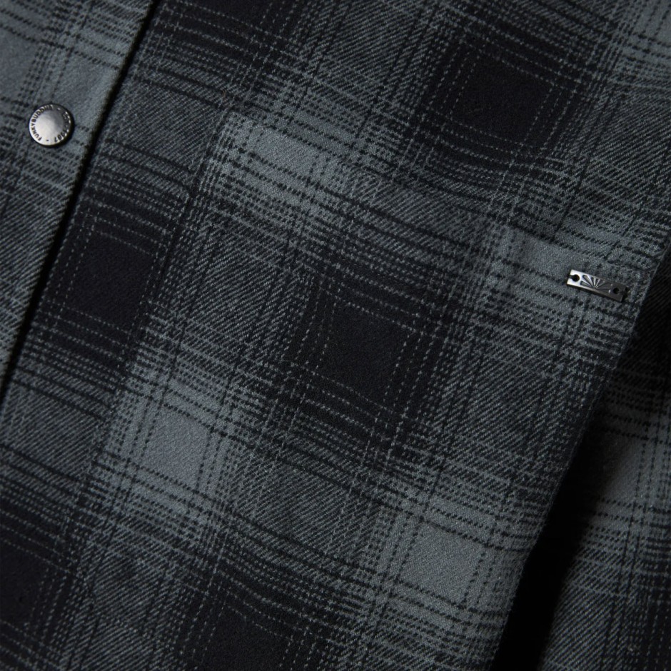 Ανδρικό Overshirt Ανθρακί - Funky Buddha