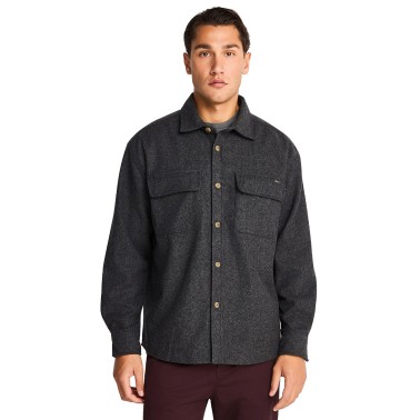 Ανδρικό Overshirt Ανθρακί - Funky Buddha 