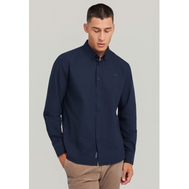 Ανδρικό Πουκάμισο Μπλε - Funky Buddha