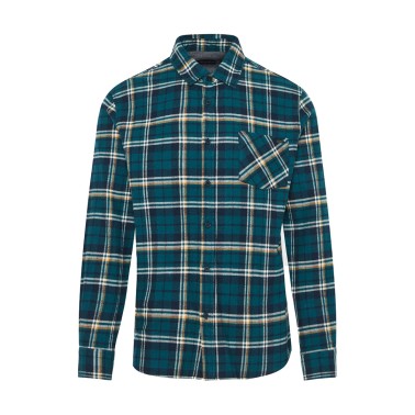 Ανδρικό Πουκάμισο Πετρόλ - Funky Buddha Flannel