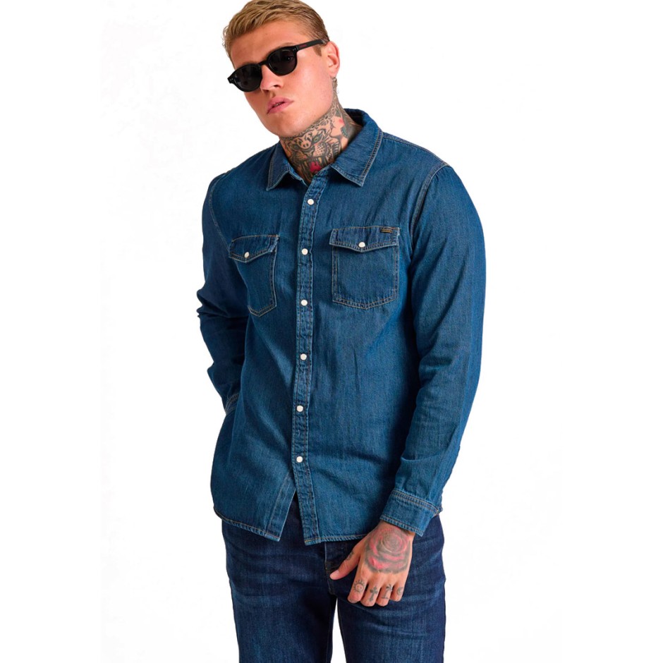 FUNKY BUDDHA FBM010-054-05-BLUE Jeans