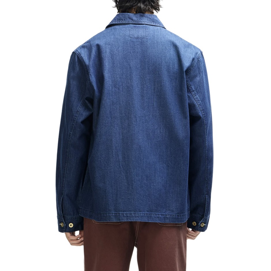 Ανδρικό Πουκάμισο Τζιν Μπλε - Deus Denim Chore Jacket