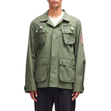 Ανδρικό Overshirt Χακί - Deus Power