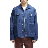 Ανδρικό Πουκάμισο Τζιν Μπλε - Deus Denim Chore Jacket Εικόνα 