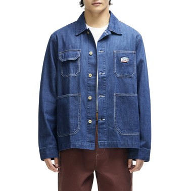 Ανδρικό Πουκάμισο Τζιν Μπλε - Deus Denim Chore Jacket