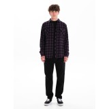 BASEHIT 242.BM60.82-BLACK/D.PURPLE Multi Image 2