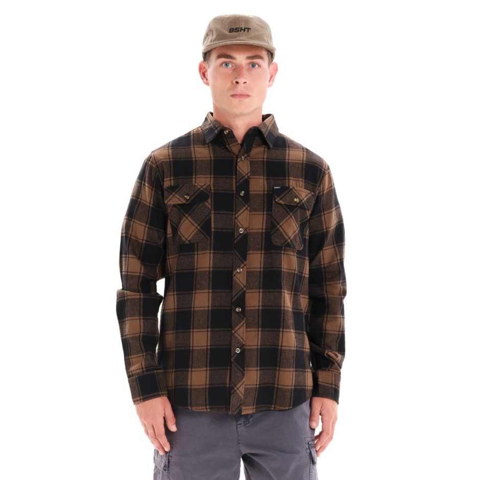 BASEHIT 242.BM60.82-BLACK/CAMEL Πολύχρωμο