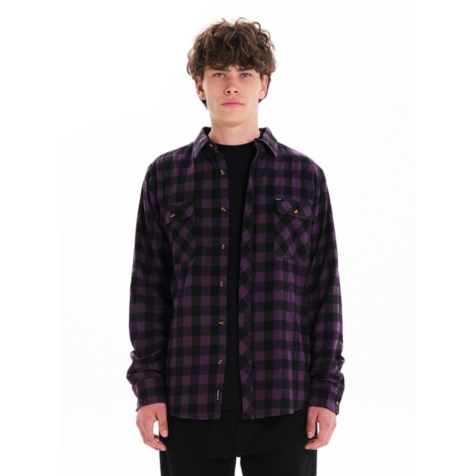 BASEHIT 242.BM60.82-BLACK/D.PURPLE Multi