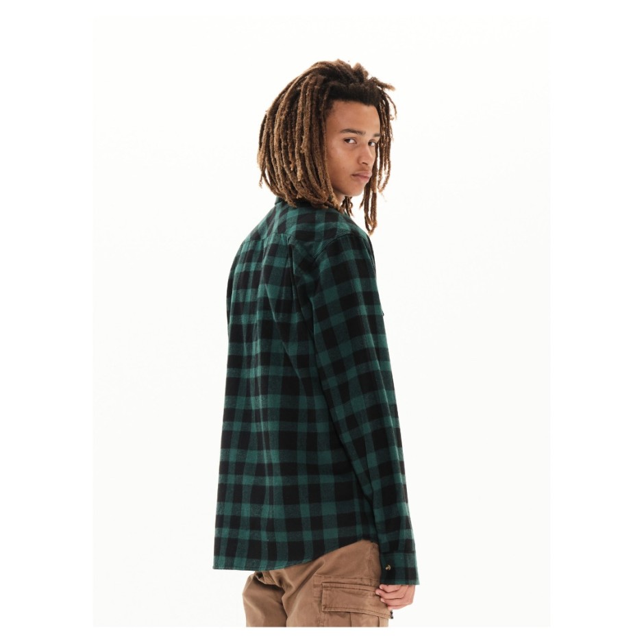 Ανδρικό Πουκάμισο EMERSON Πολύχρωμο 222.EM60.80-EM09 GREEN/BLACK 