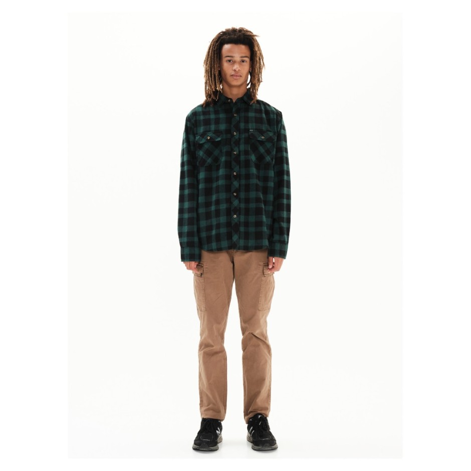 Ανδρικό Πουκάμισο EMERSON Πολύχρωμο 222.EM60.80-EM09 GREEN/BLACK 