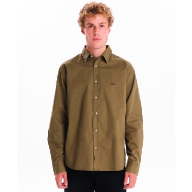 Ανδρικό Πουκάμισο Μπεζ - EMERSON