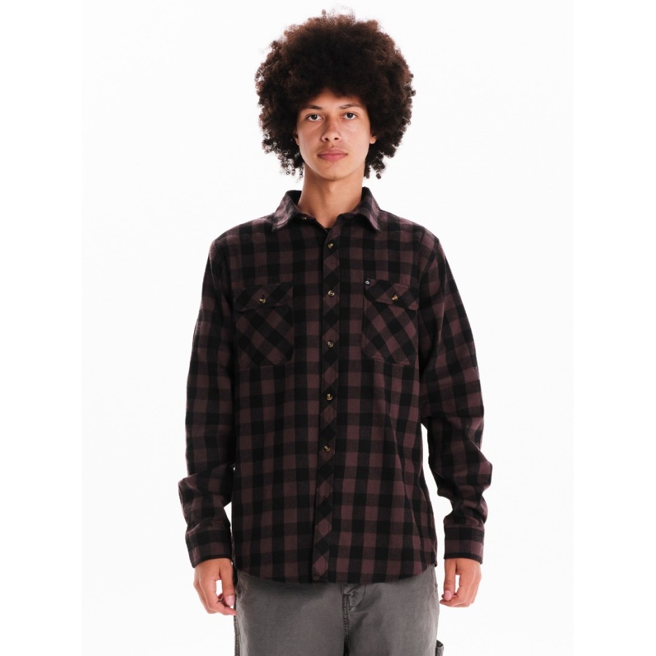 EMERSON 242.EM60.80-PLUM/BLACK Βυσσινί