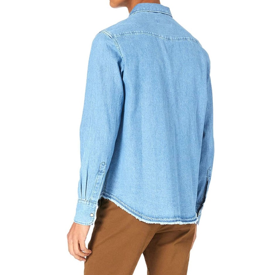 SUPERDRY RESURRECTION SHIRT M4010344A-FEN Πετρόλ