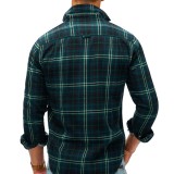 SUPERDRY D2 OVIN L/S COTTON LUMBERJACK SHIRT M4010727A-B8K Blue Image 0