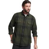 SUPERDRY D3 VINTAGE CHECK FLANNEL SHIRT M4010563A-7RB MULTI Image 