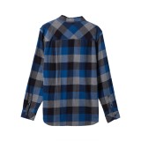 QUIKSILVER MOTHERFLY FLANNEL AQYWT03373-BSW1 Blue Image 5