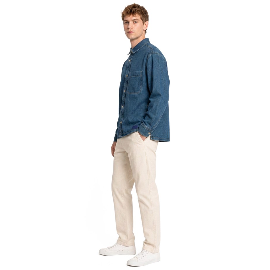 VANS MARTINEZ DENIM OVERSHIRT VINTAGE VN000X93HT8-HT8 Μπλε