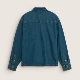 VANS MARTINEZ DENIM OVERSHIRT VINTAGE VN000X93HT8-HT8 Μπλε Εικόνα 3