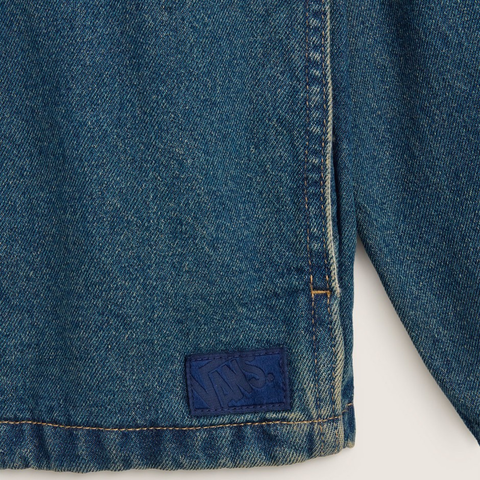 VANS MARTINEZ DENIM OVERSHIRT VINTAGE VN000X93HT8-HT8 Μπλε