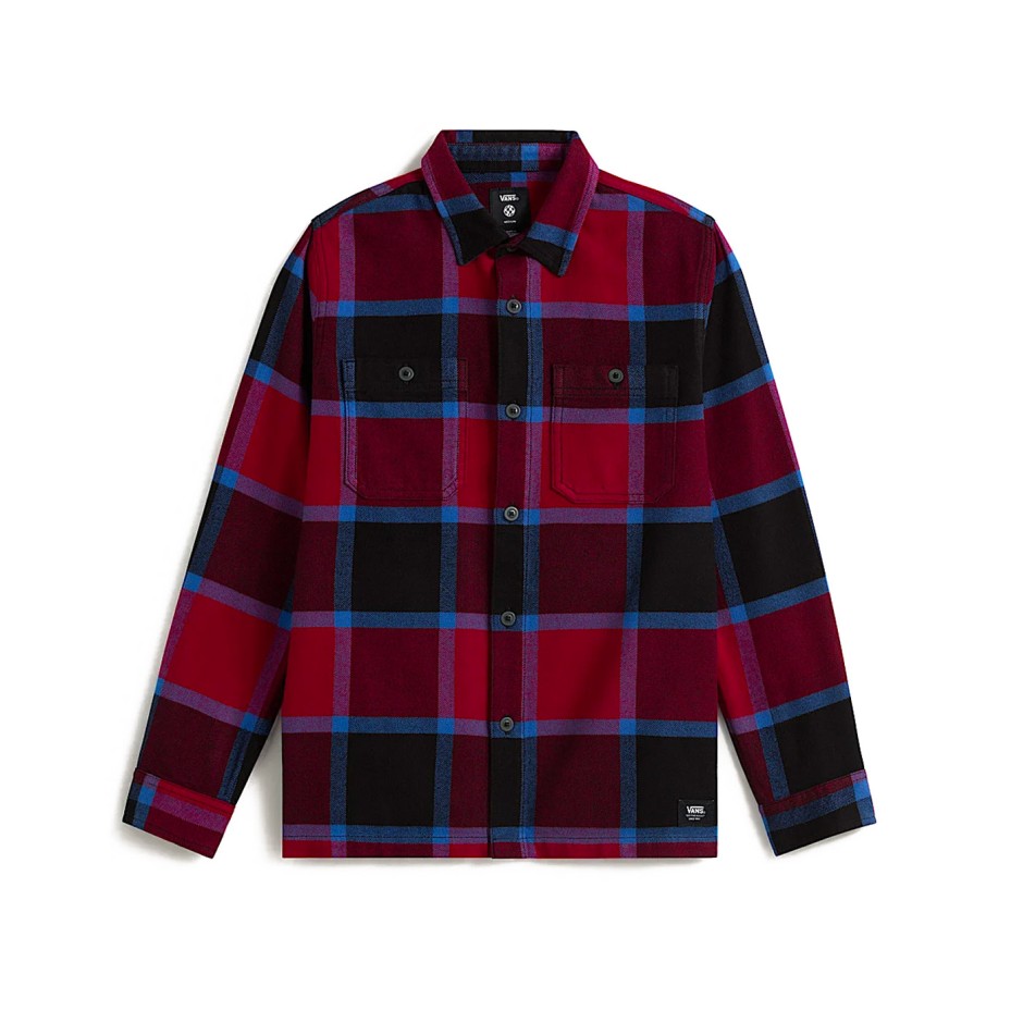 VANS LARKSPUR PLAID FLANNE VN000P7ZF0G-F0G Βordeaux