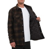 VOLCOM BOWERED FLEECE LS A5832202-BSN Brown Image 1