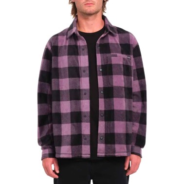 Ανδρικό Πουκάμισο Λιλά - Volcom Bowered Light Shirt