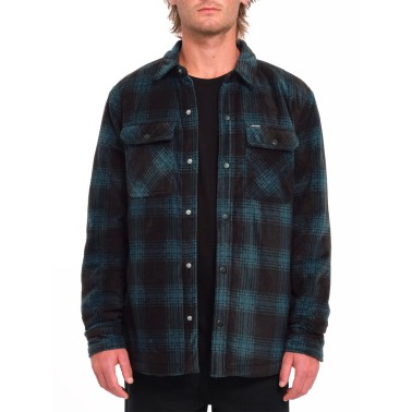 Ανδρικό Πουκάμισο Πράσινο - Volcom Bowered Polar Over-Shirt