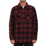 VOLCOM BOWERED FLEECE LS A5832202-WNE Βordeaux Image 