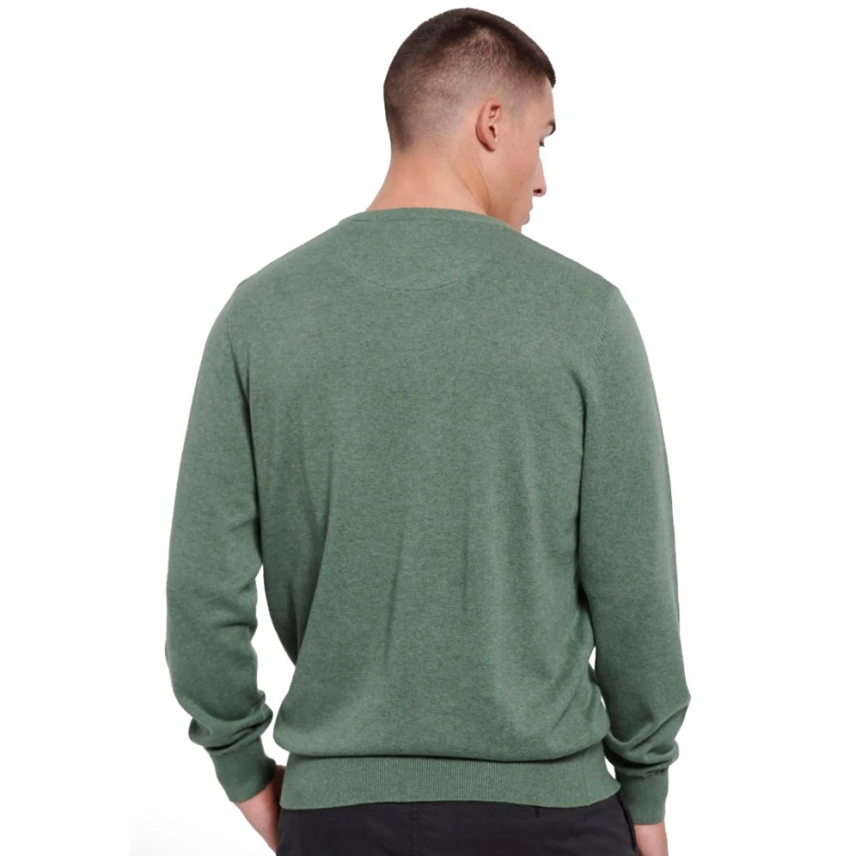 Funky Buddha Essential Λαδί - Ανδρική Πλεκτή Μπλούζα