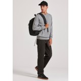 Ανδρική Μακρυμάνικη Μπλούζα Γκρι - Funky Buddha The Essentials Εικόνα 0