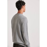Ανδρική Μακρυμάνικη Μπλούζα Γκρι - Funky Buddha The Essentials Εικόνα 2