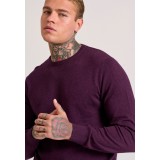 Ανδρική Μακρυμάνικη Μπλούζα Μωβ - Funky Buddha The Essentials Εικόνα 0