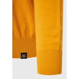 Ανδρική Μακρυμάνικη Μπλούζα Μουσταρδί - Funky Buddha The Essentials Εικόνα 1