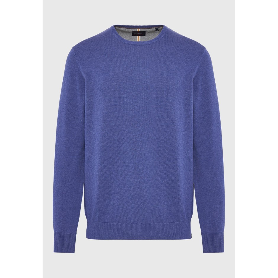 Ανδρική Μακρυμάνικη Μπλούζα Μωβ - Funky Buddha The Essentials