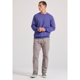 Ανδρική Μακρυμάνικη Μπλούζα Μωβ - Funky Buddha The Essentials Εικόνα 2