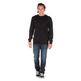EMERSON COTTON KNITTED SWEATER 192.EM70.90-BLACK Black Image 2